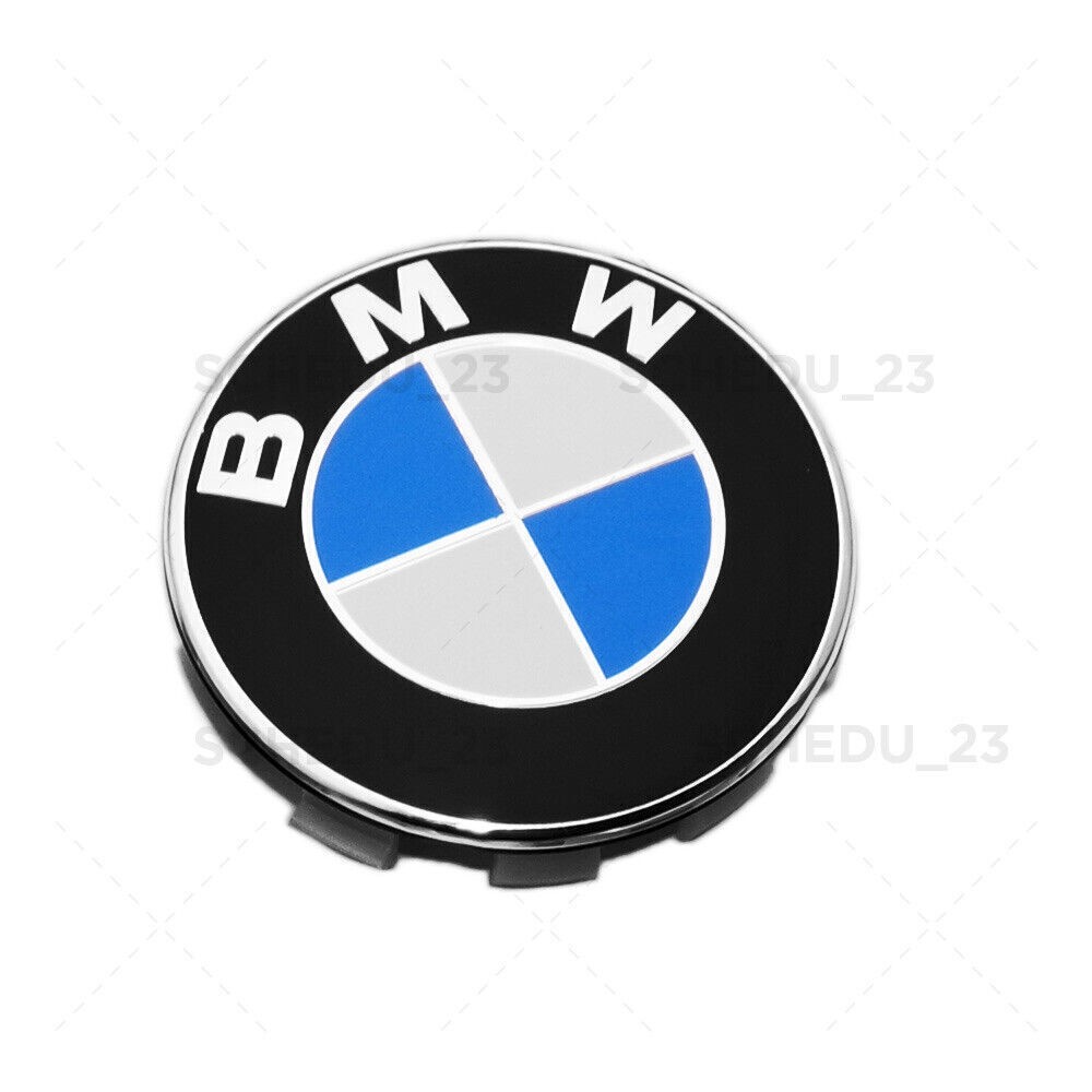 4pcs 1992-2021 Wheel Center Cap with BMW Roundel Emblem 68mm 36-13-6-783-536
