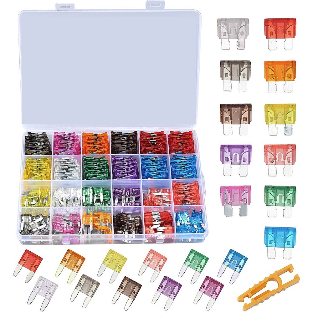 Car Fuses Assortment Kit Automotive Blade-Type Standard 250Pcs Auto Accessories