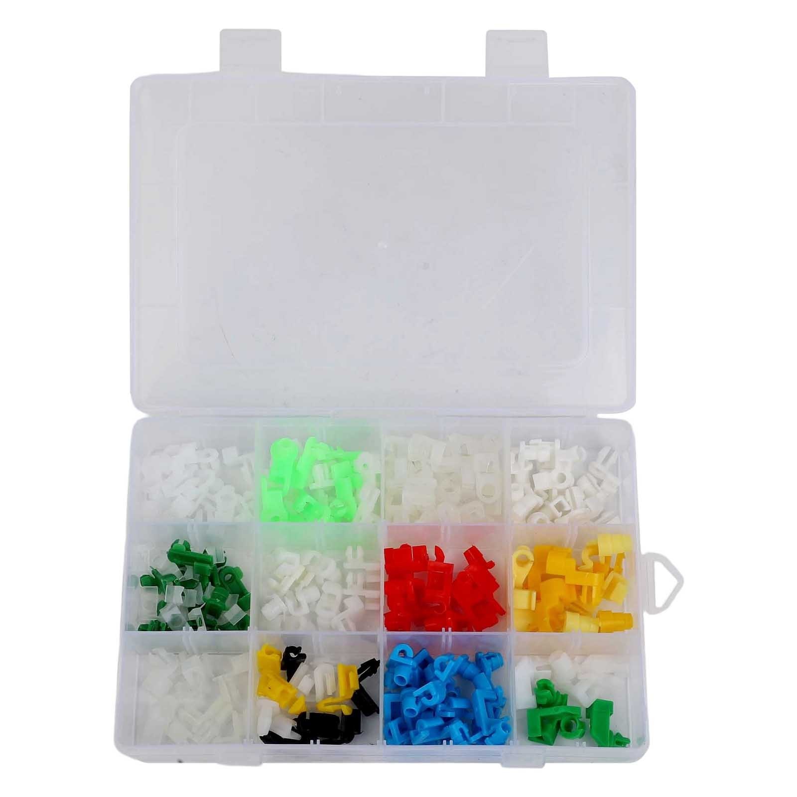 Simple Installation Door Lock Rod Clips Assorted Car Wire Clips Pack of 160