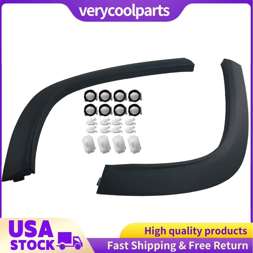 Rear Fender Flare Molding Trim LH RH Pair For 2017-2023 GMC Acadia 2PCS