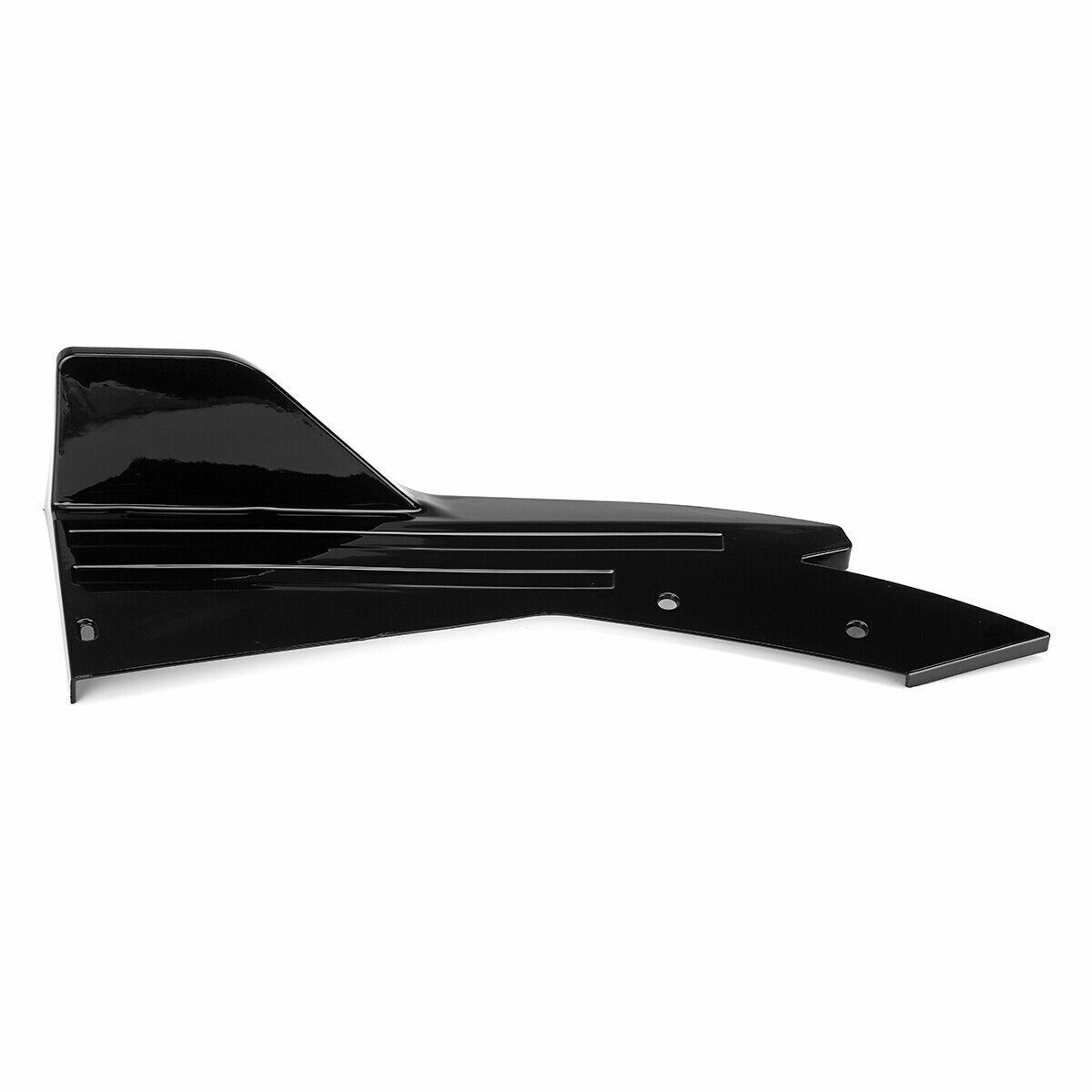 For Honda Accord Rear Bumper Lip Diffuser Splitter Spoiler Glossy Black