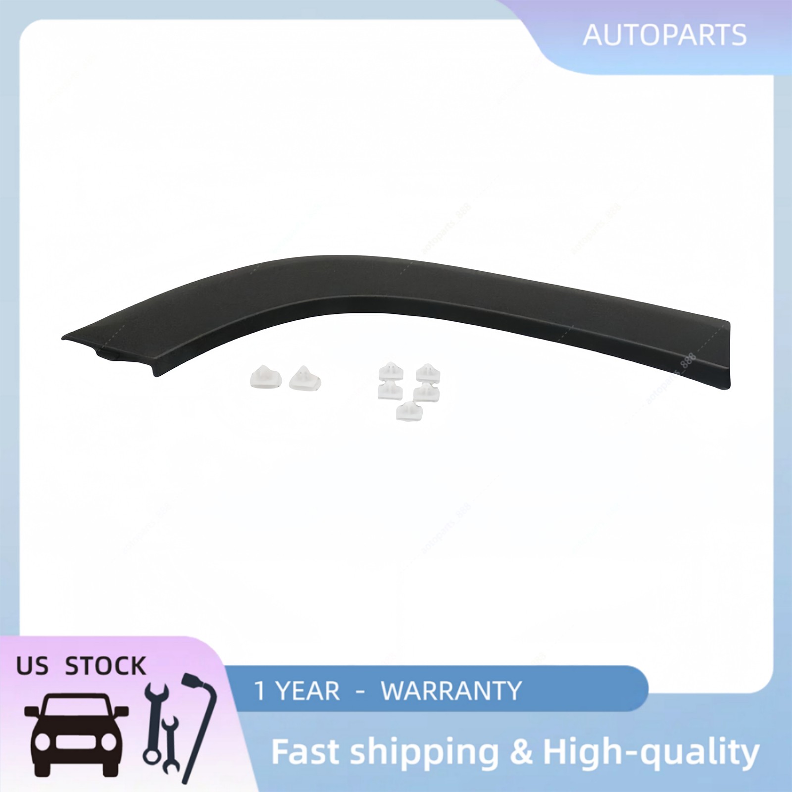 Rear Passenger Side Wheel Opening Molding 84319893 Fits GMC Terrain 2018-2024