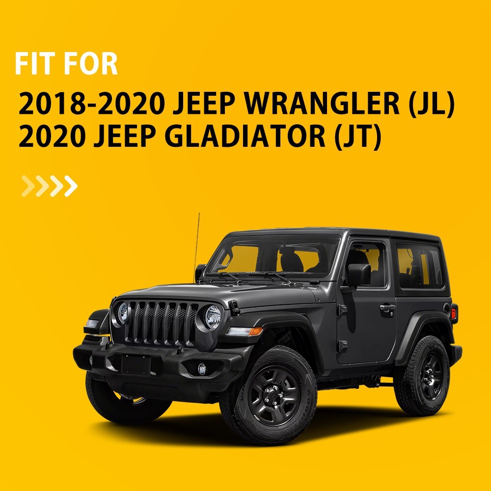 20PCS Fender Hardware Flare Clips Mounting For 18-20 Jeep Wrangler JL Gladiator