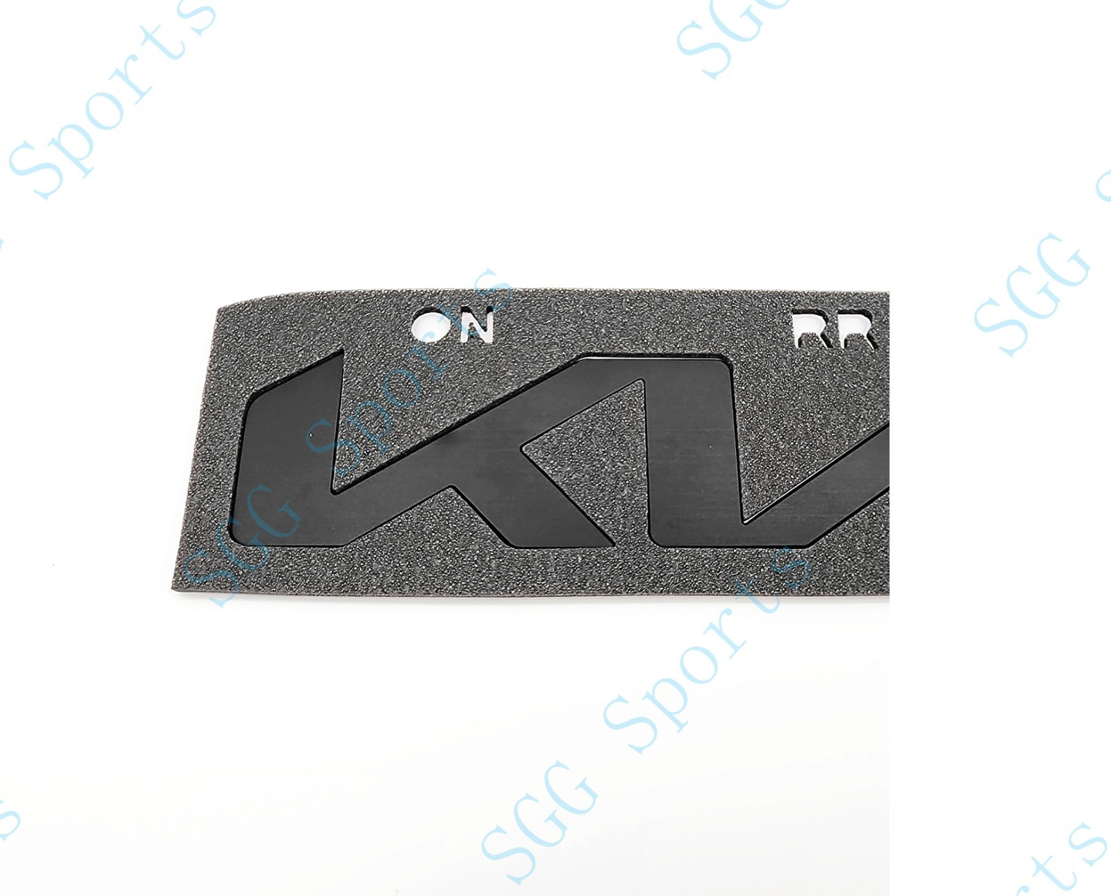 Replacement Matte Black Front Rear Tailgate KN K I A Emblem 2022-2025 Telluride
