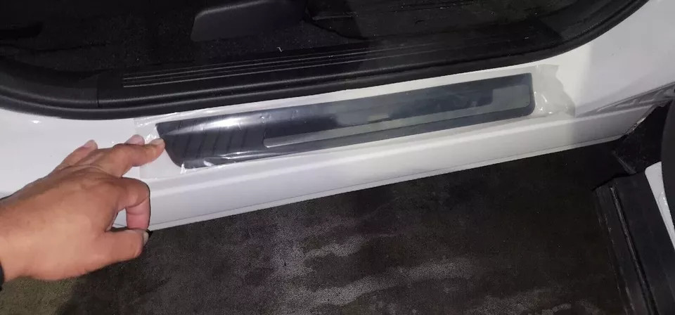 Outer Door Sill Plate Guard Protector Cover Trims For Honda CR-V CRV 2023 2025