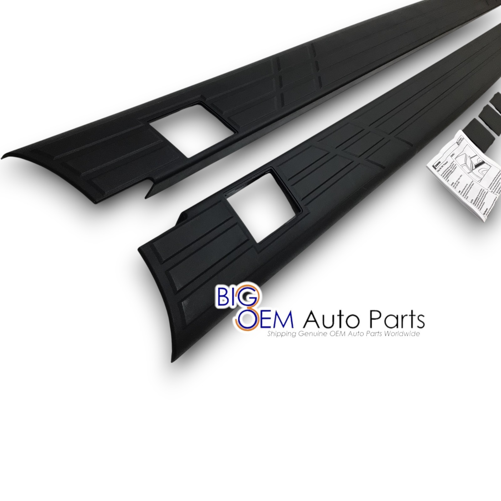 OEM new 2007 – 2013 Chevrolet Silverado 6’6″ Bed Rail Cap Molding Kit 17802471