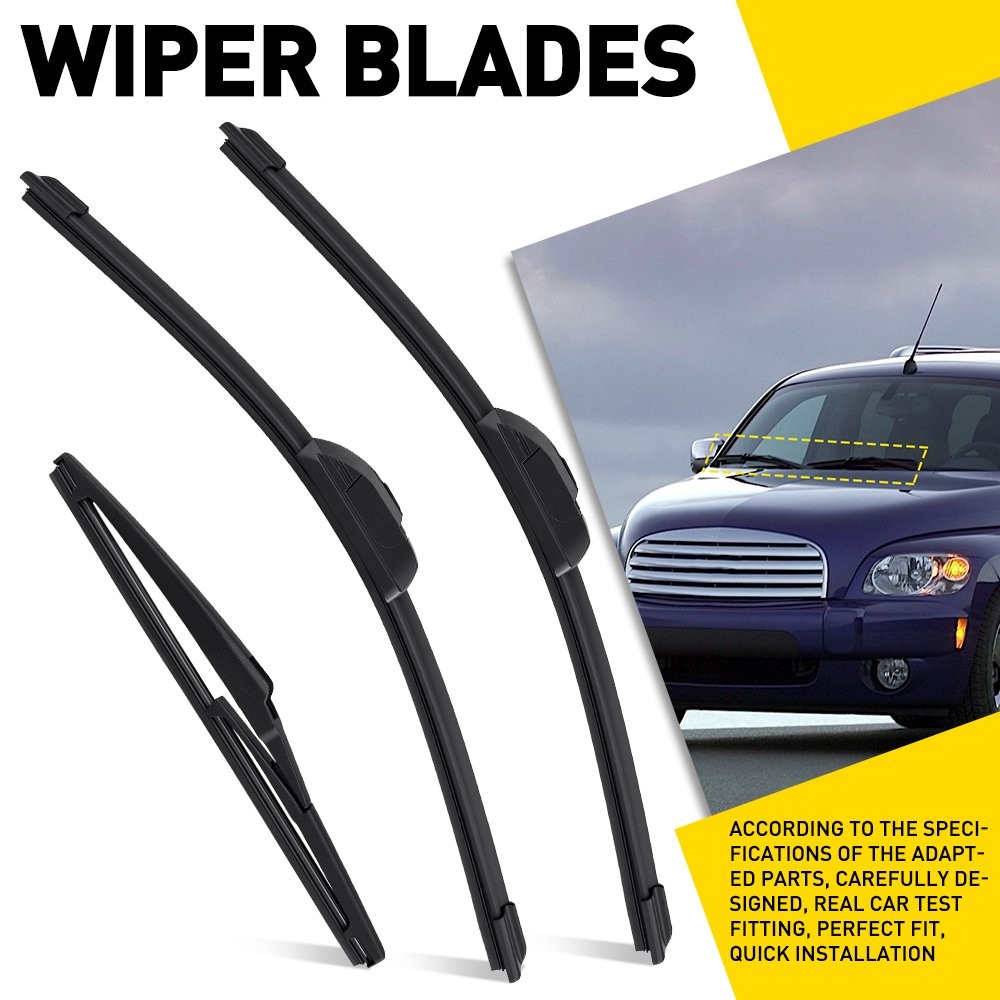 Windshield Wipers For Chevrolet HHR 2006-2011 Front and Rear Wiper Blades 1-5SET