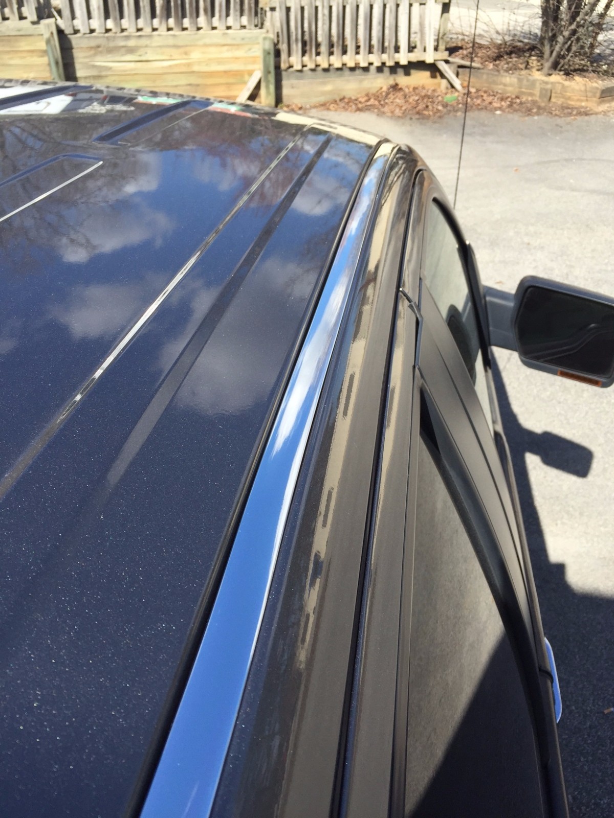 For 2015-2020 FORD F-150 CHROME ROOF TOP TRIM MOLDING KIT