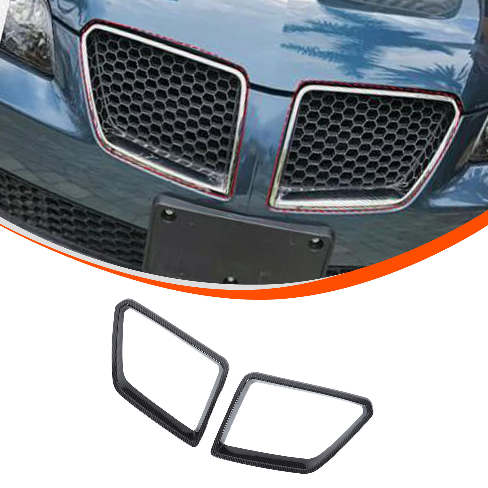 Carbon Exterior Inner Cover Trim Decor For 2008 2009 Pontiac G8 GT GXP ABS