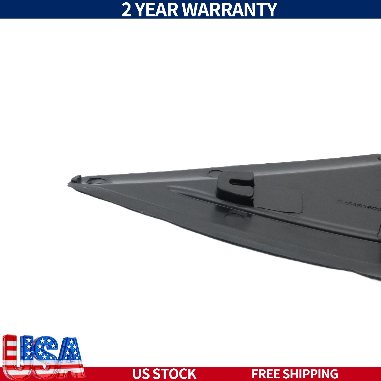 Front Left+Right Mirror Corner Triangle Fender Cover For 2013-19 Ford Escape Set