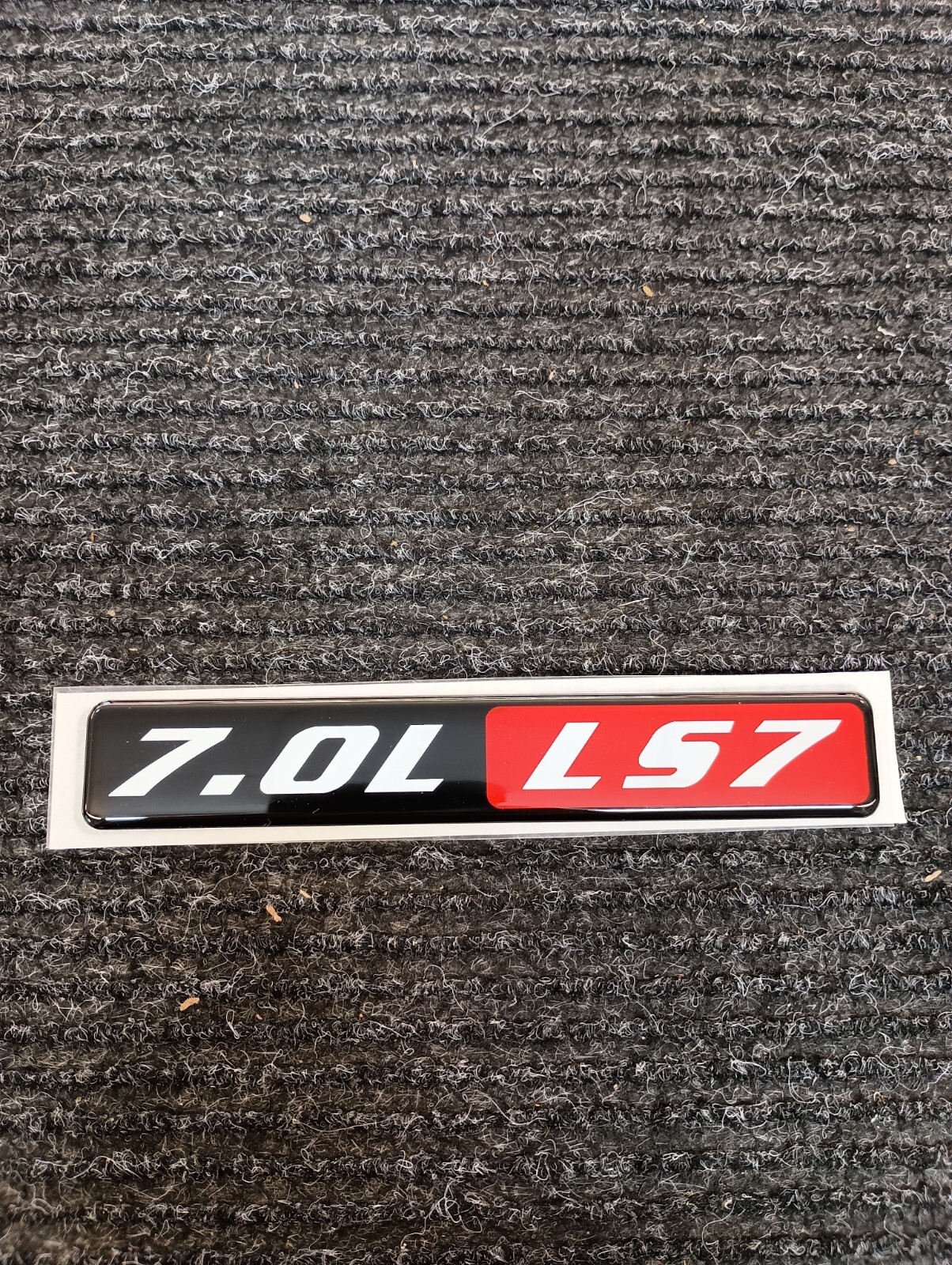Chevrolet 7.0 LS7 3D Stick On Emblem New Chevy Camaro Silverado Corvette