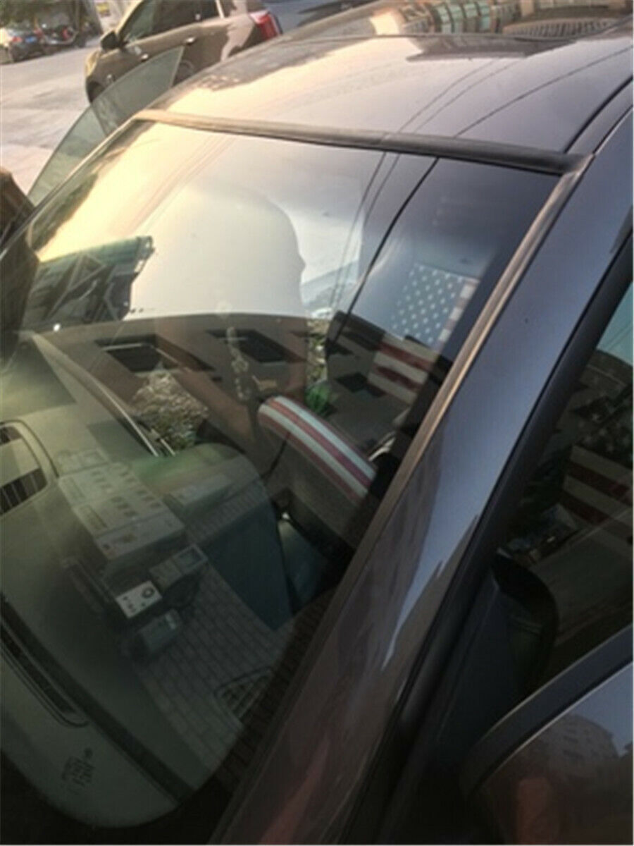 Car Front Rear Windshield Roof Edge Strip Rubber Dustproof Soundproof Waterproof