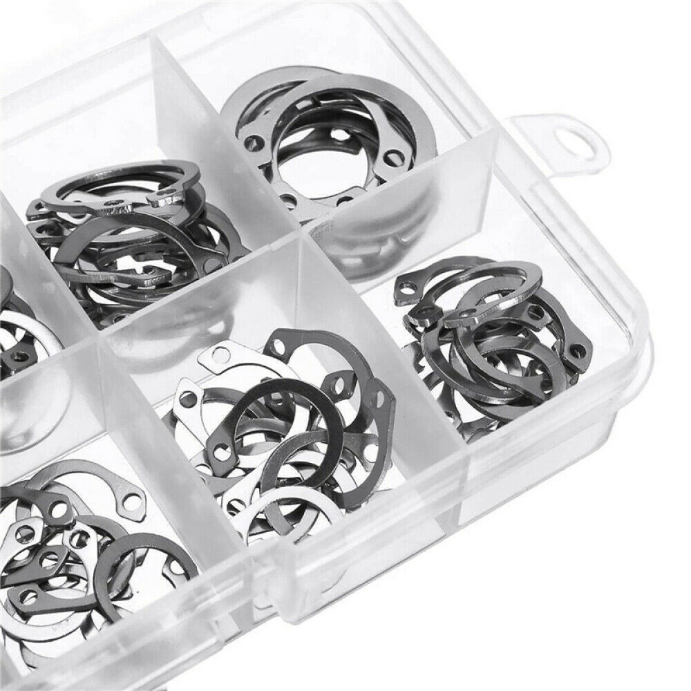 Retaining Ring External 1set As Shown 304 Stainless Steel Rust Resistance