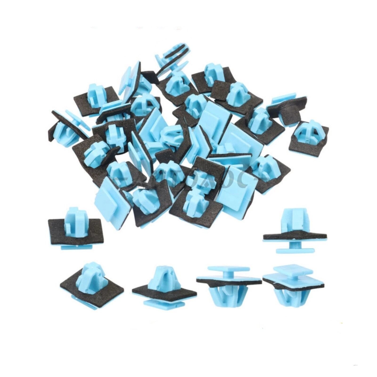 For Hyundai 87756-1F000 30pcs Fender Flare Rocker Panel Retainer Moulding Clips