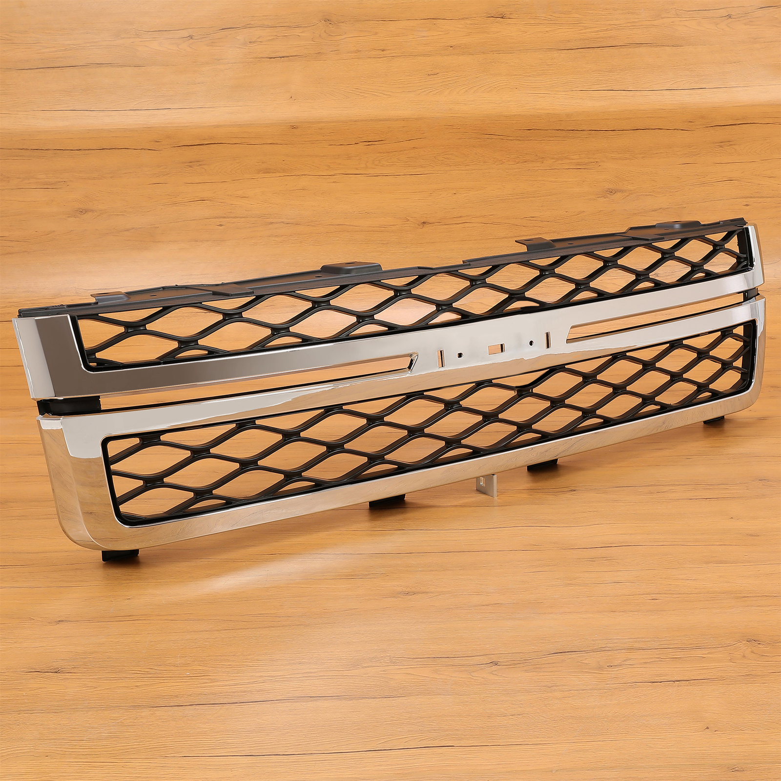 Chrome Front Bumper Grille For Chevy Silverado Sierra 2500 3500 HD 2011-2013 14