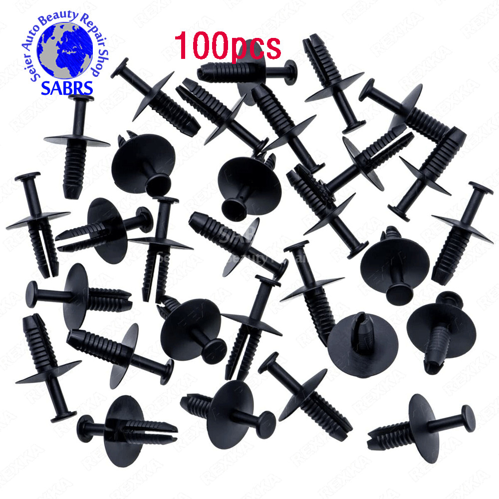 100pcs Retainer Clip Rivet Compatible with BMW 51-11-8-174-185 51118174185