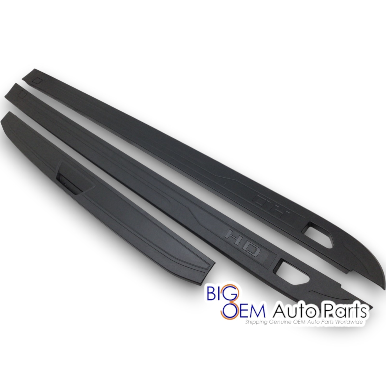 20-26 Chevrolet Silverado HD 6’6″ Standard Bed Rail Tailgate Cap Molding Kit OEM