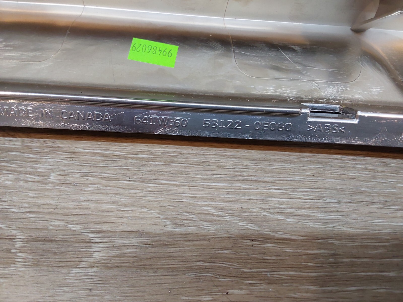 2016-2020 Lexus RX 350 RX 450h Lower Front Grille Moulding OEM PART#53122-0E060