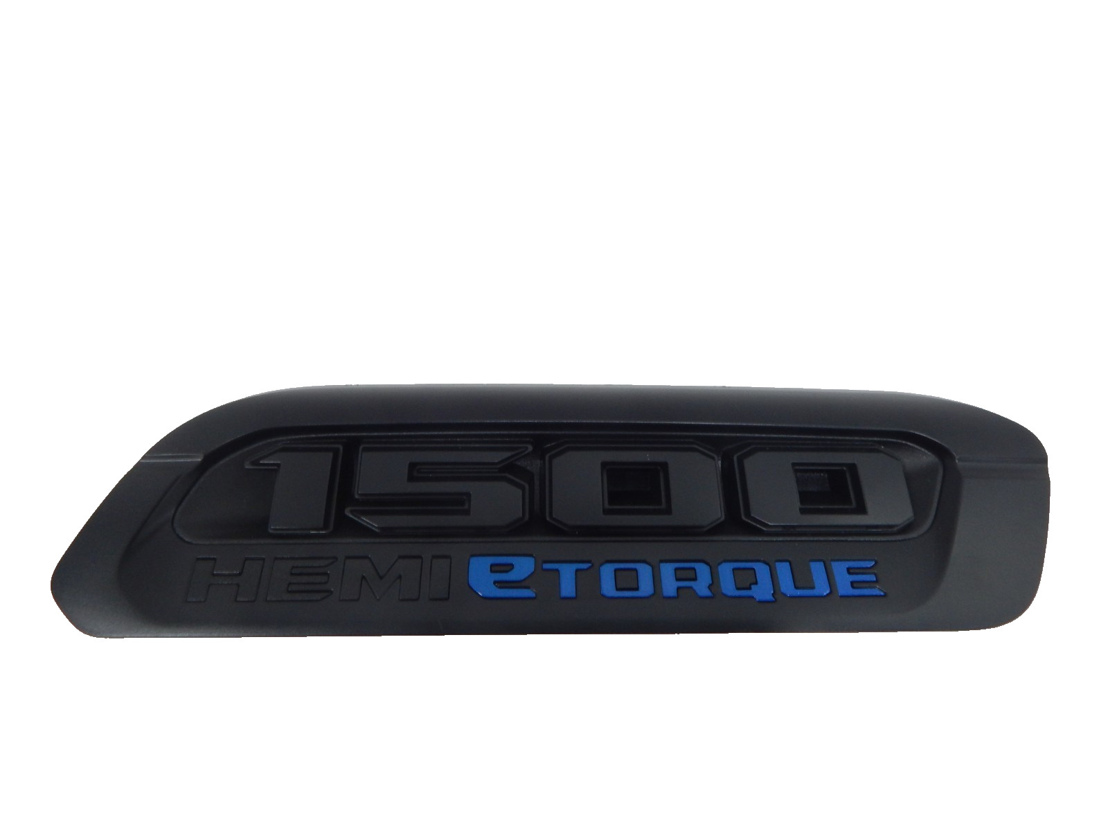 New OEM 2019-24 Dodge Ram 1500 HEMI ETorque Left & Right Hood Emblem Black Blue