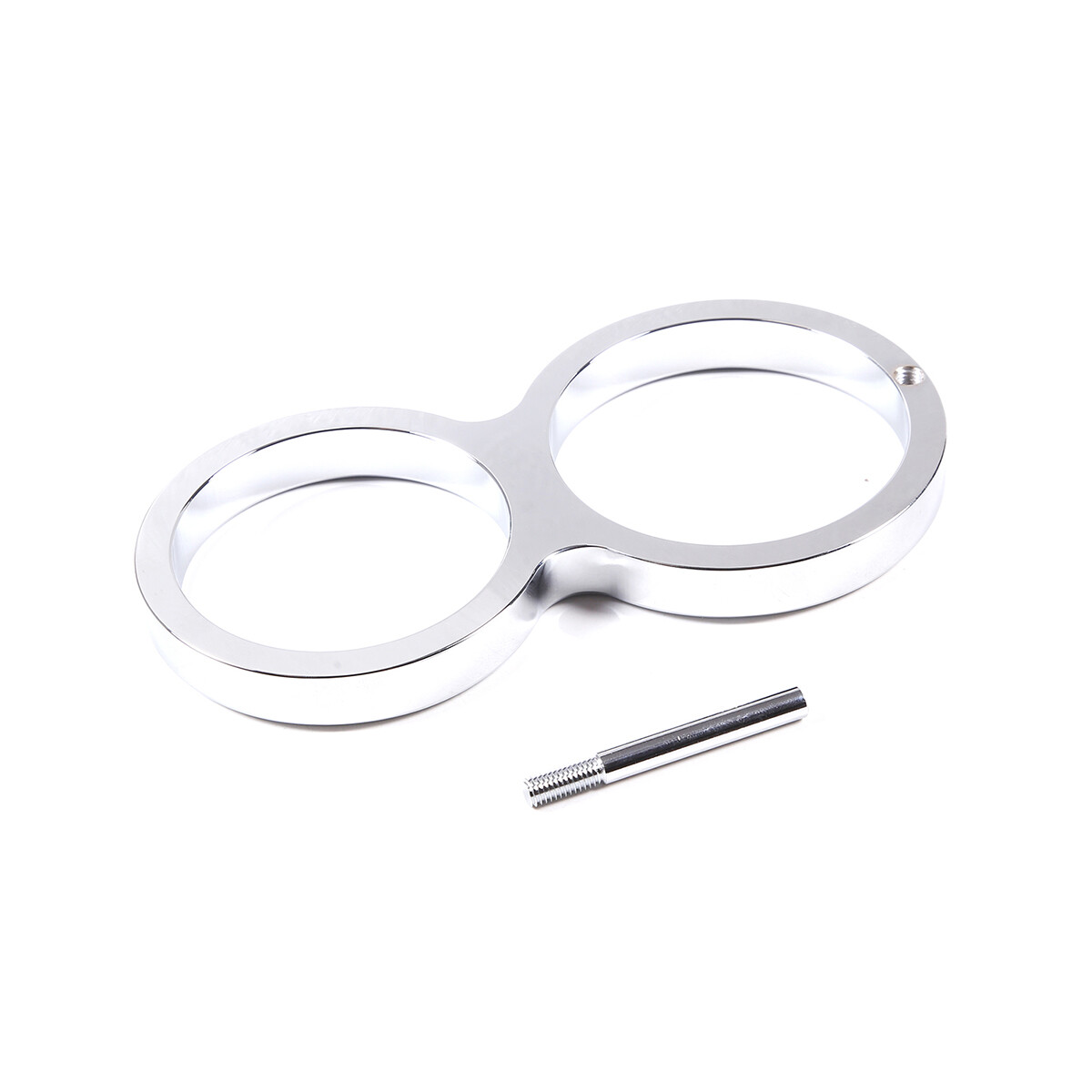 Chrome Billet Aluminium Cup Holder Insert for HUMMER H3 2005-09 Accessories 1PCS