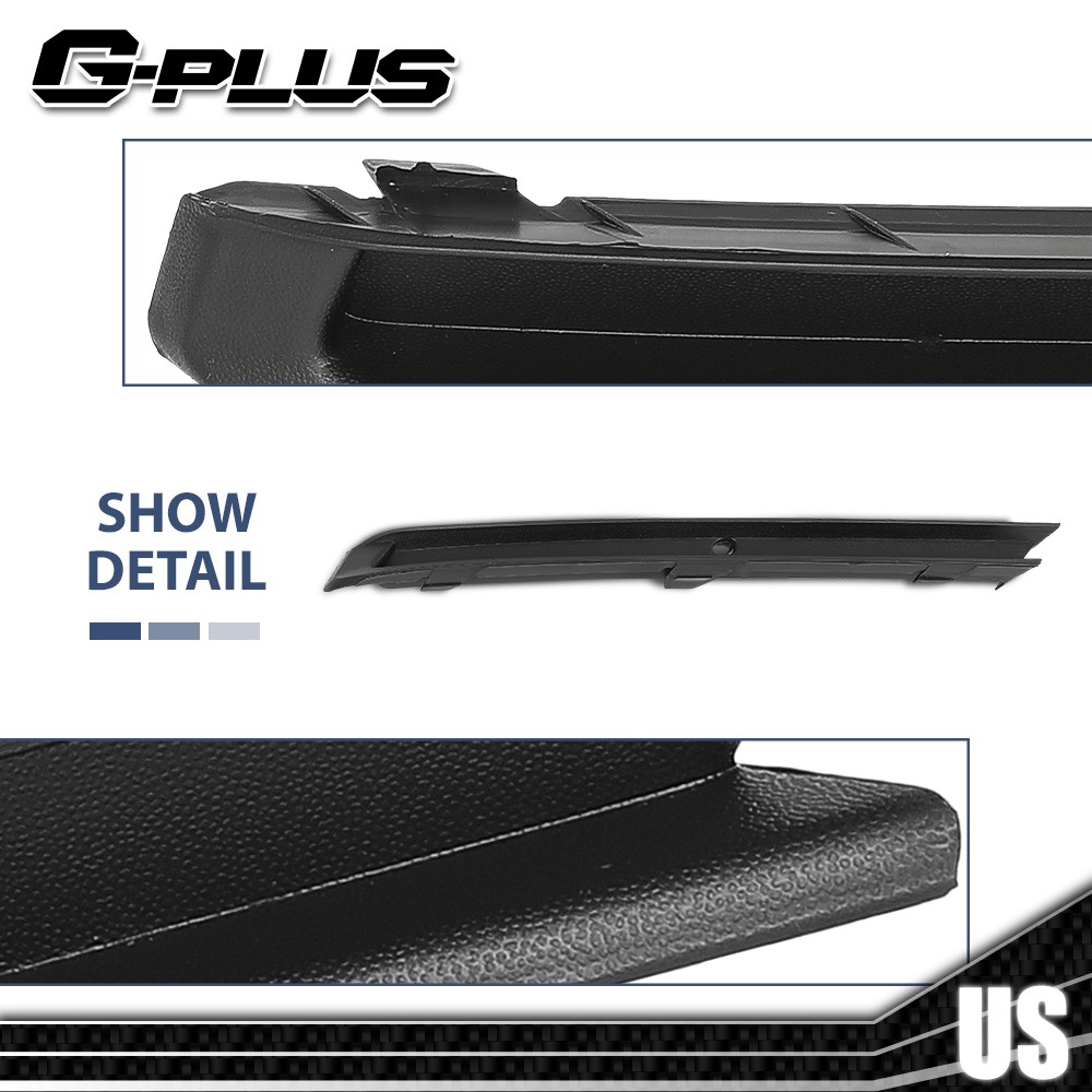 Front Left & RightBumper Trim w/ Fog Light Hole Fit For For VW Jetta 2015-2018