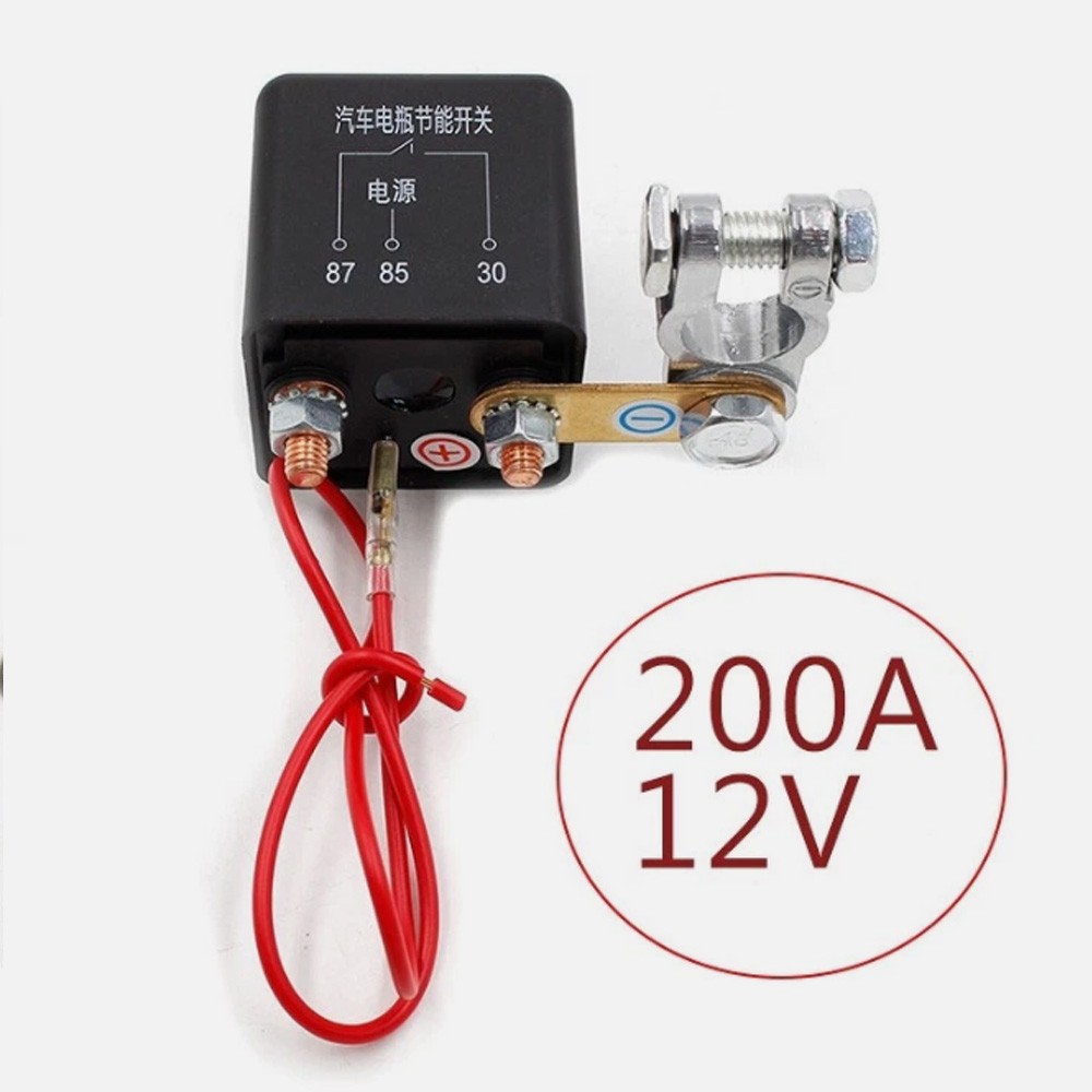 Wireless Remote Control 12V Car Battery Disconnect Cut Off Switch Master Kill US