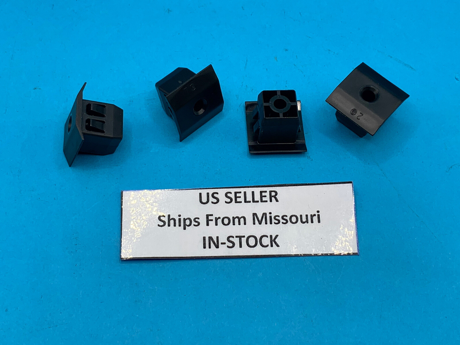 (Pack of 4) Headlight Grommets Special Retainer Nuts Clips for Ford W712160-S300