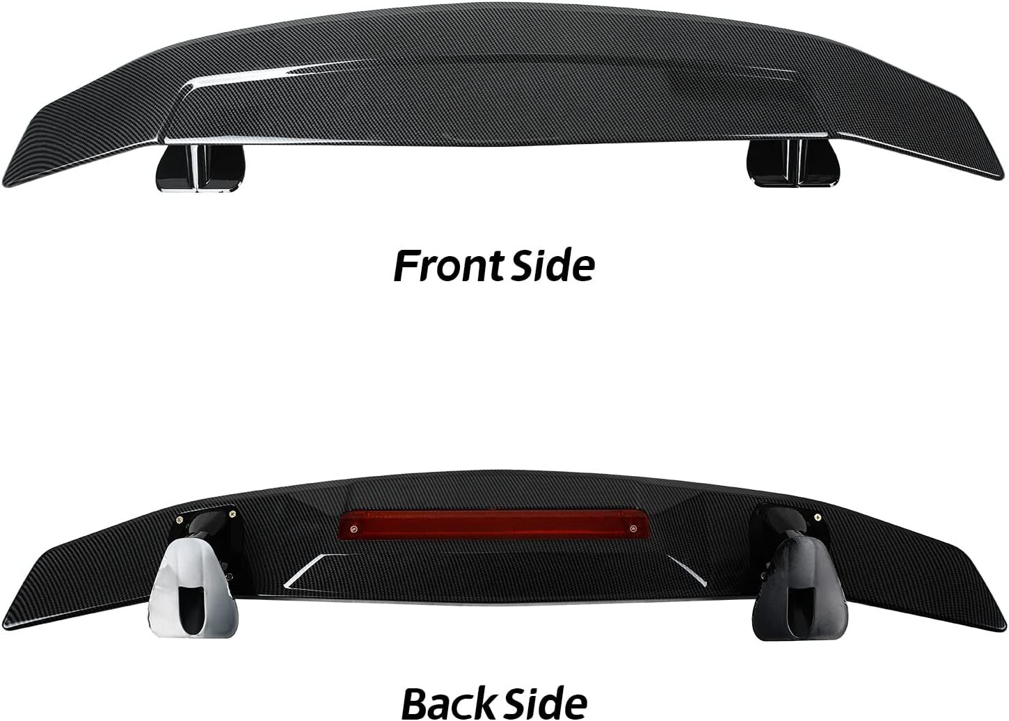 For Audi A3/4/5/6 S5 RS5 8T TT Carbon 46″ Rear Trunk GT-Style Spoiler Tail Wing