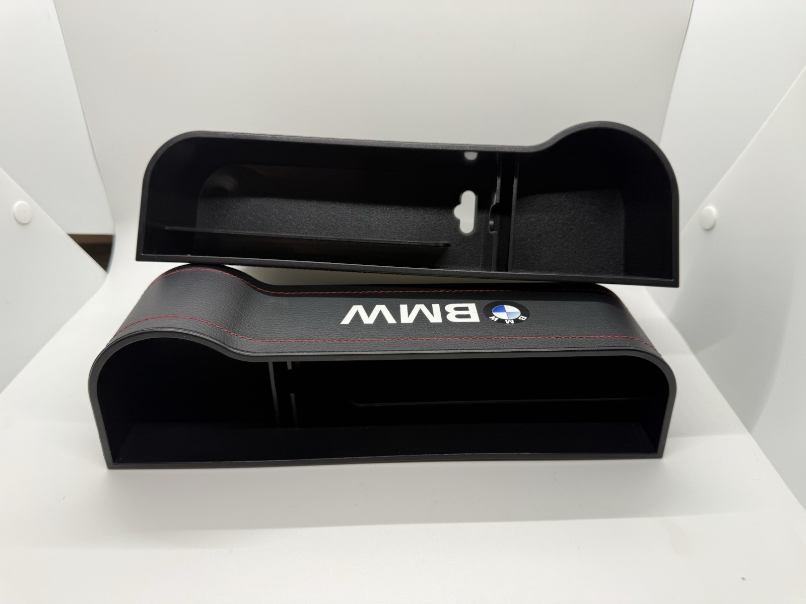 BMW Black Car Seat Gap Filler Leather