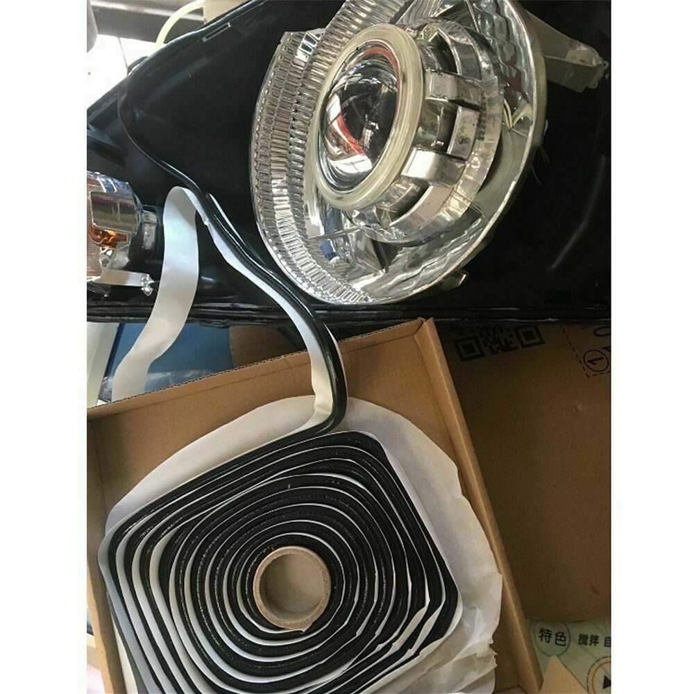 1 Roll Butyl Tape Rubber Glue Headlight Sealant Retrofit Reseal Headlamps Door