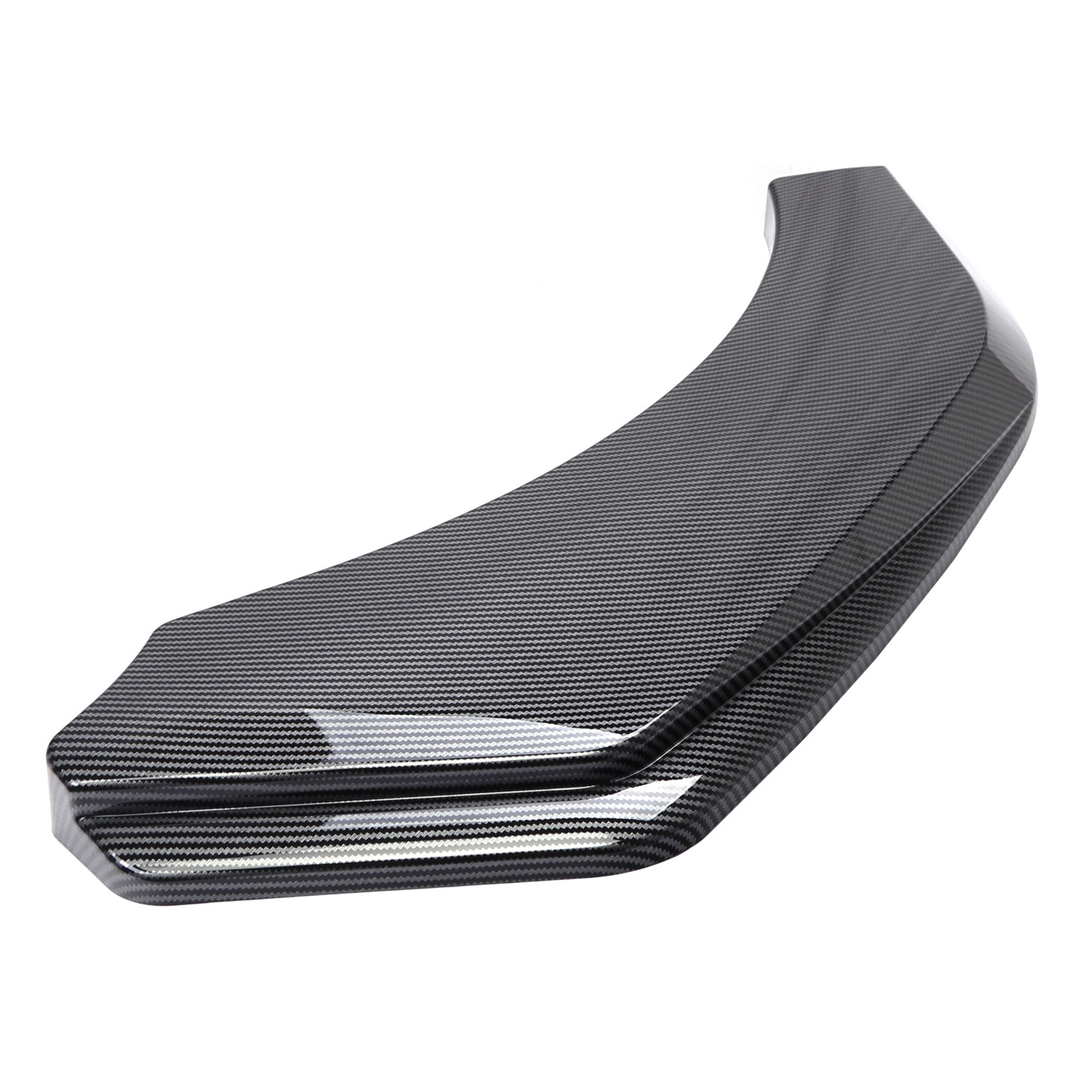 For Dodge Ram 1500 Front Bumper Lip Spoiler Splitter Strut Rods Carbon Fiber