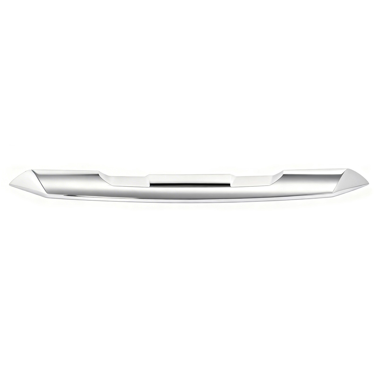 Front Upper Top Grille Hood Molding Trim Chrome For GMC Sierra 1500 2022-2024