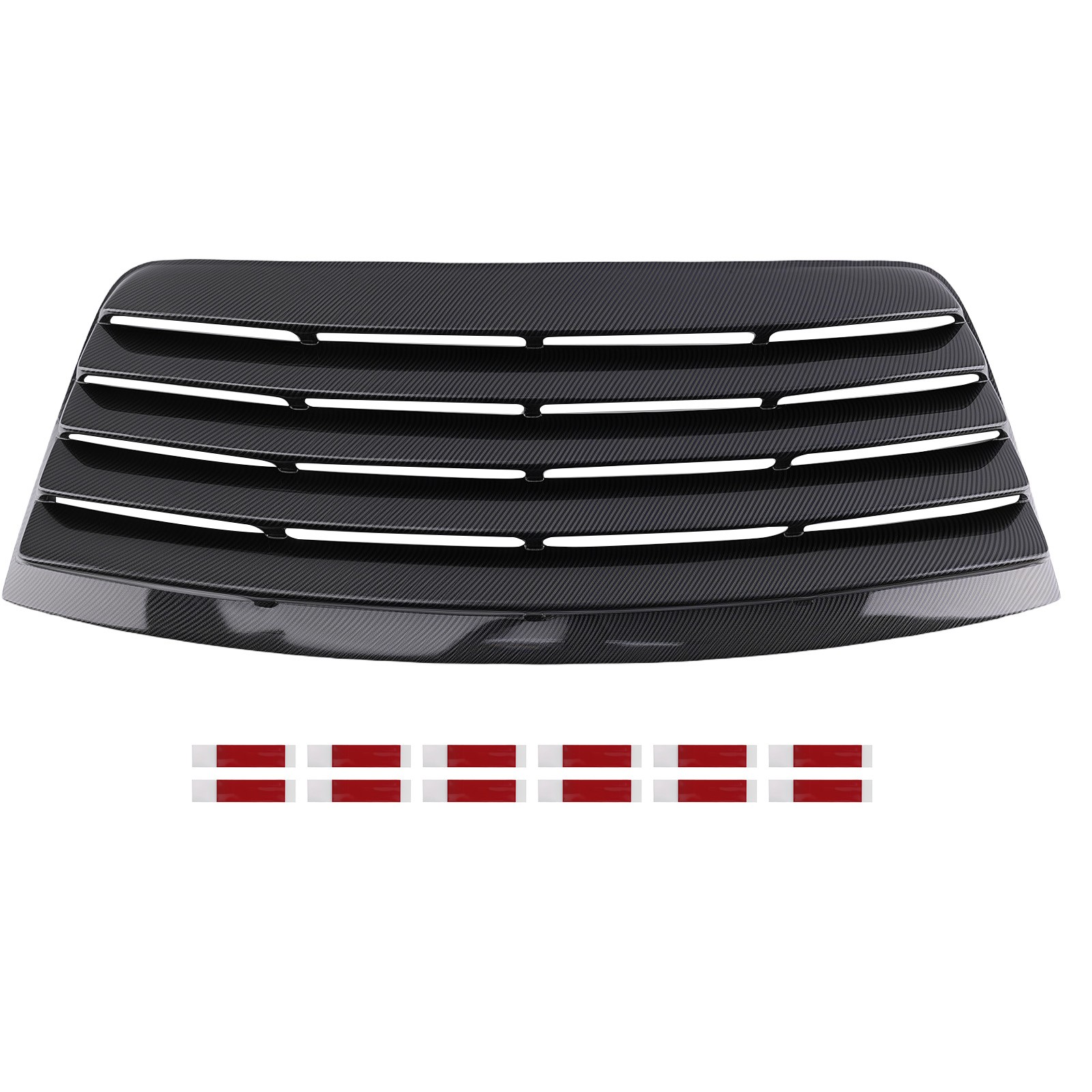 Carbon Fiber Rear Window Louver for Dodge Challenger 2008-2023 New