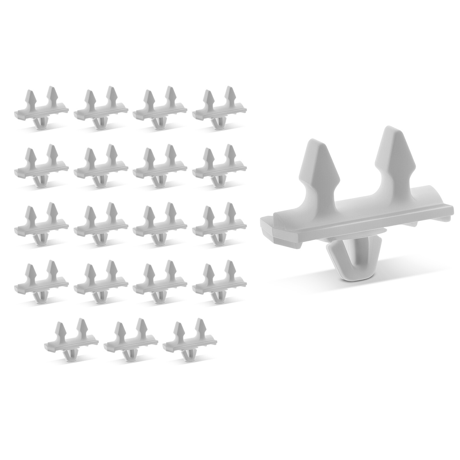 20x Door Moulding Retainer Clip for Mercedes-Benz E200 E250 E300 E420 25mm Nylon
