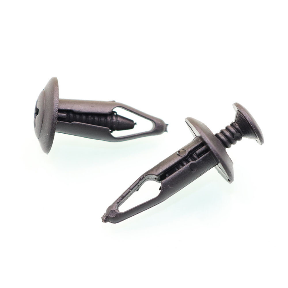 100Pcs/Set Bumper Clips Car Hole Plastic Screw Rivets Fastener Fender Push Pin
