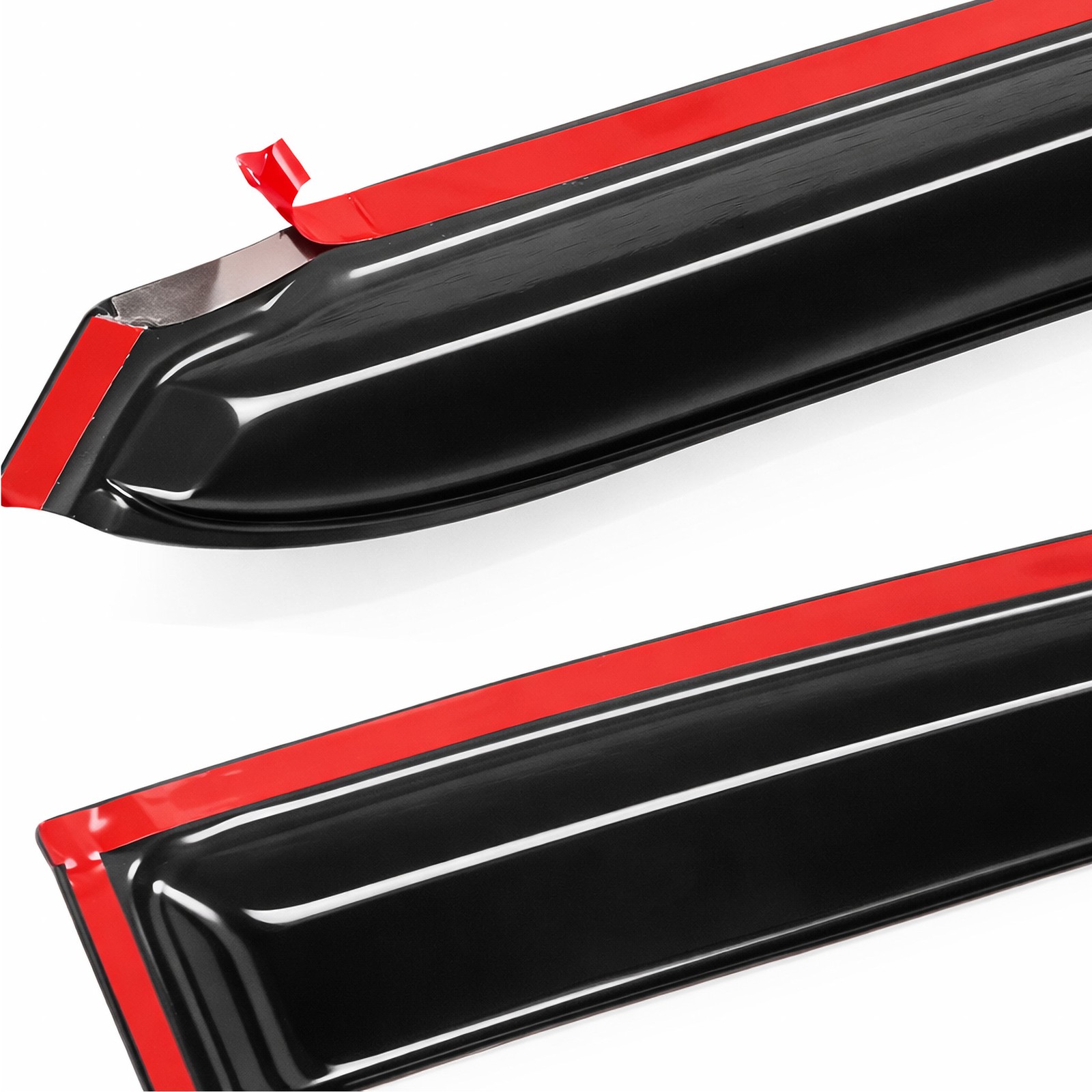 Window Visor Rain Guard 4pcs For Nissan Altima Sedan 2013-2016 Tape-On Smoke