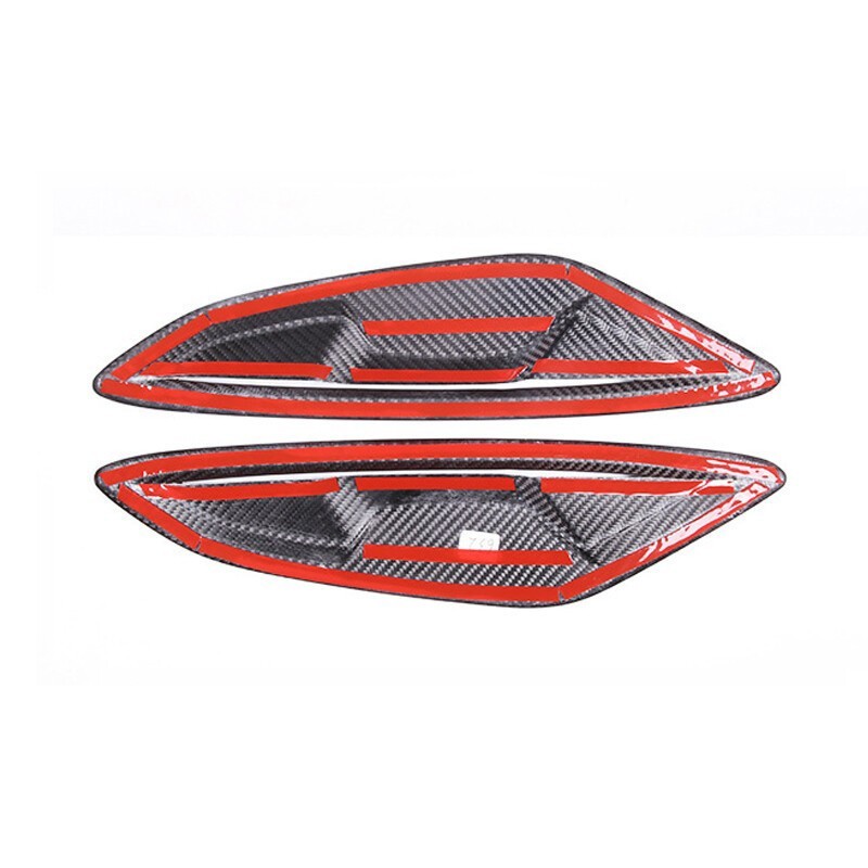 Real Carbon Fiber Front Fender Vent Cover For Bmw 840i M850i G14 G15 G16 19-22