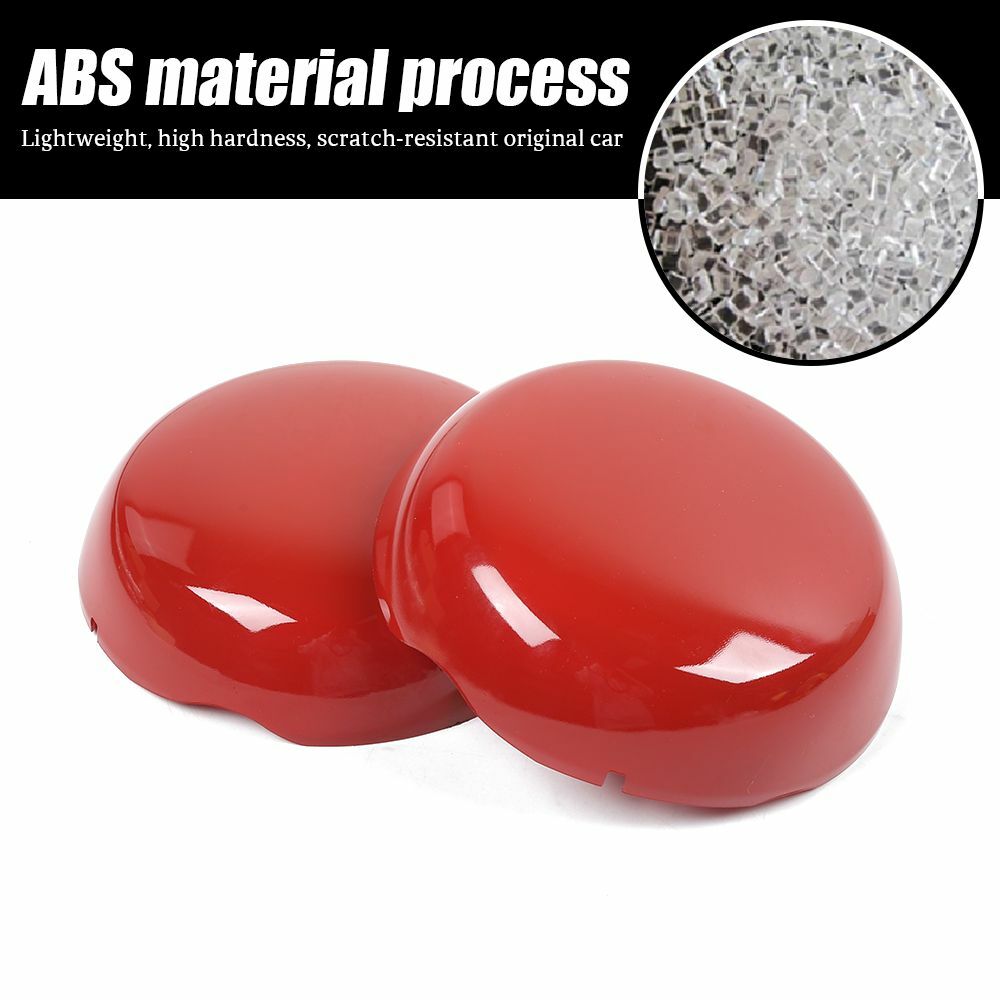 2xRed Engine Compartment Suspension Cover For Challenger Charger 09+ Accessories