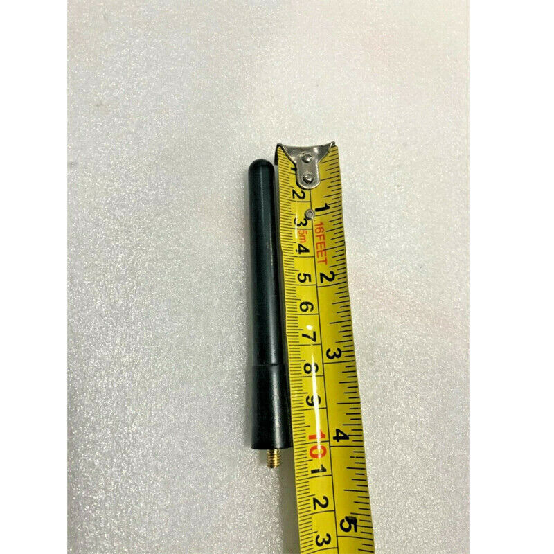 4″ Short Black Aluminum Antenna Mast Rod AM/FM for FORD MUSTANG 1979-2009 New