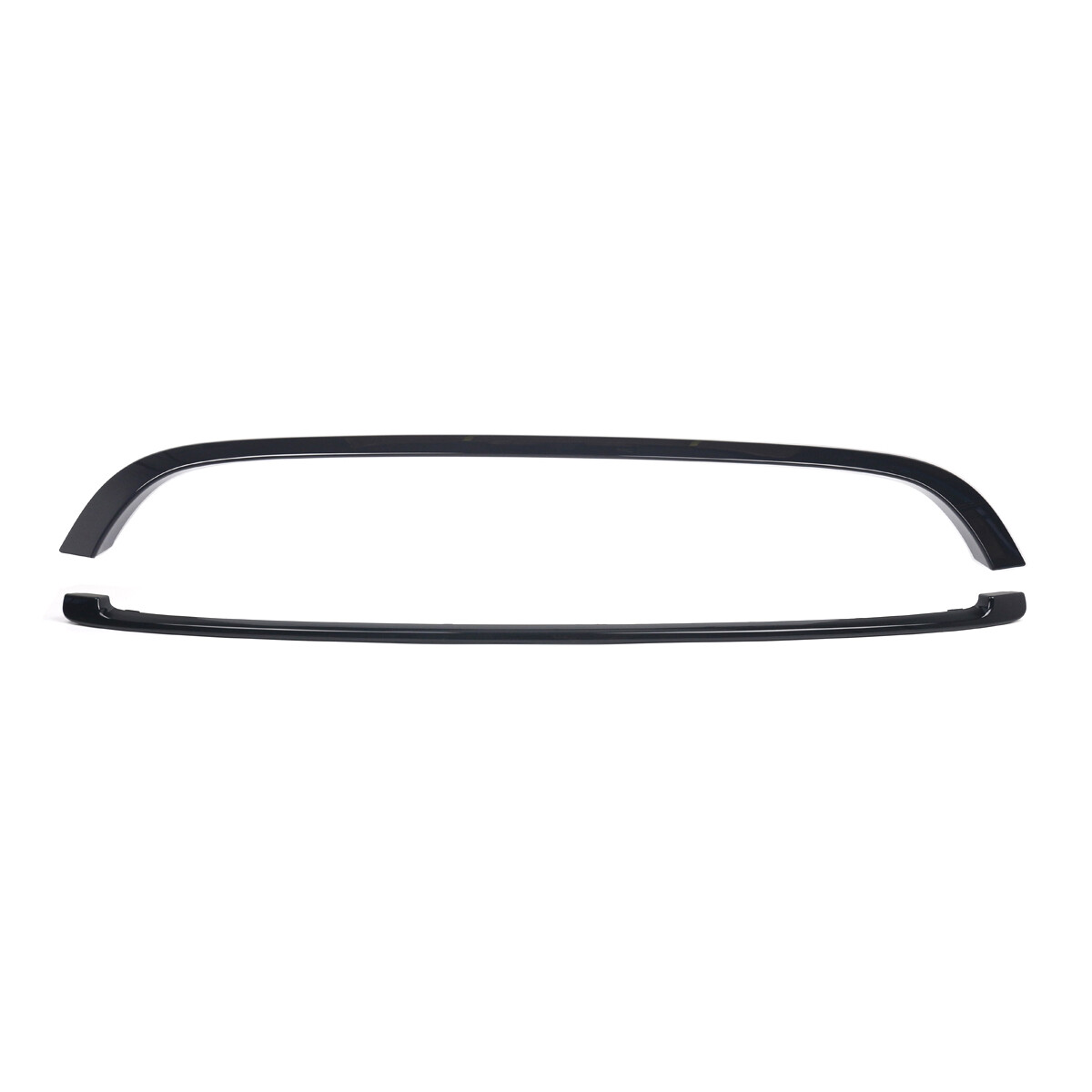For Mini Cooper R55 R56 R57 2007-2015 Upper+Lower Grille Hood Molding Trim Set