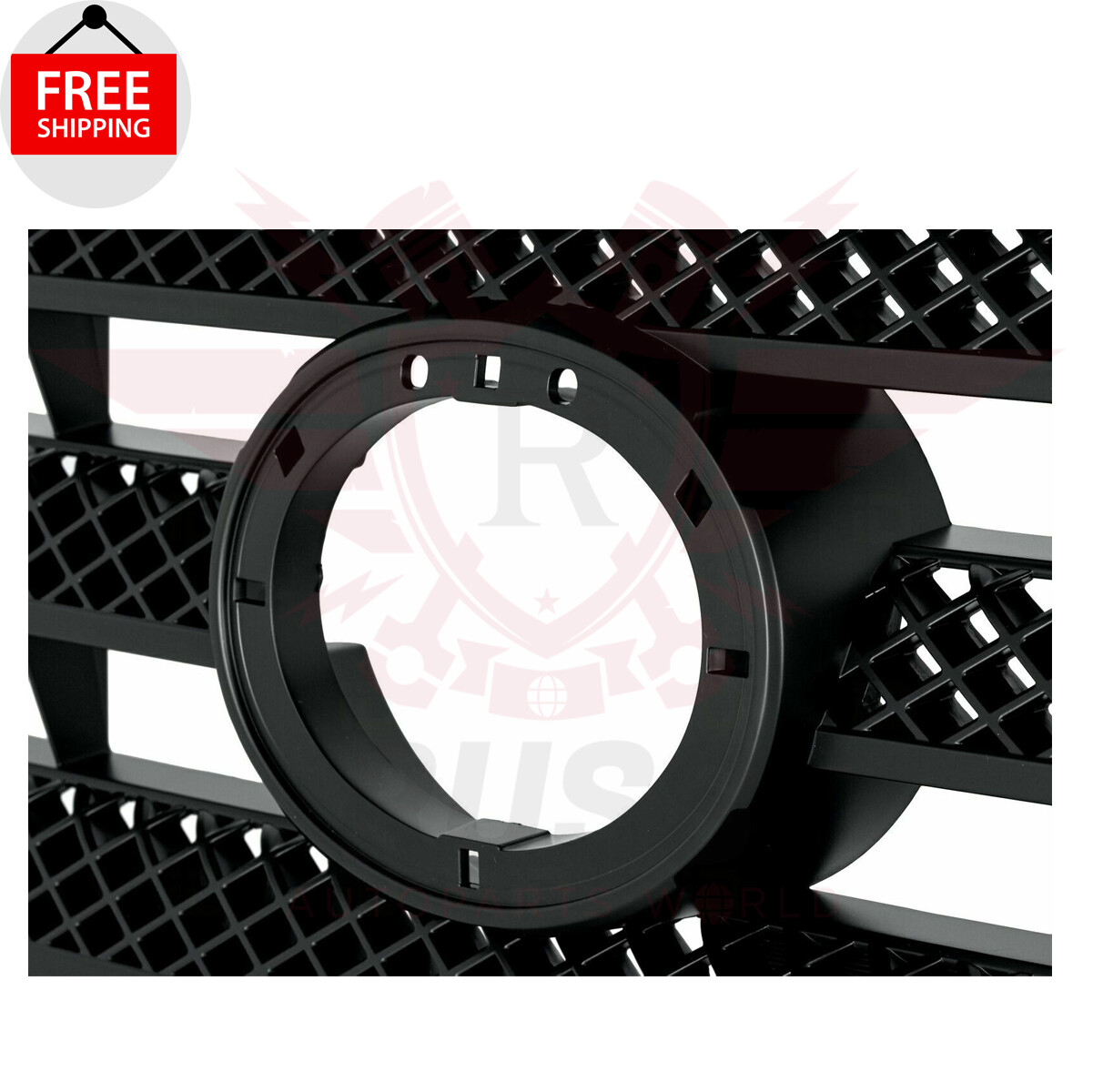 New Front Bumper Grille Black Insert With Black Frame For 2007-09 TOYOTA TUNDRA