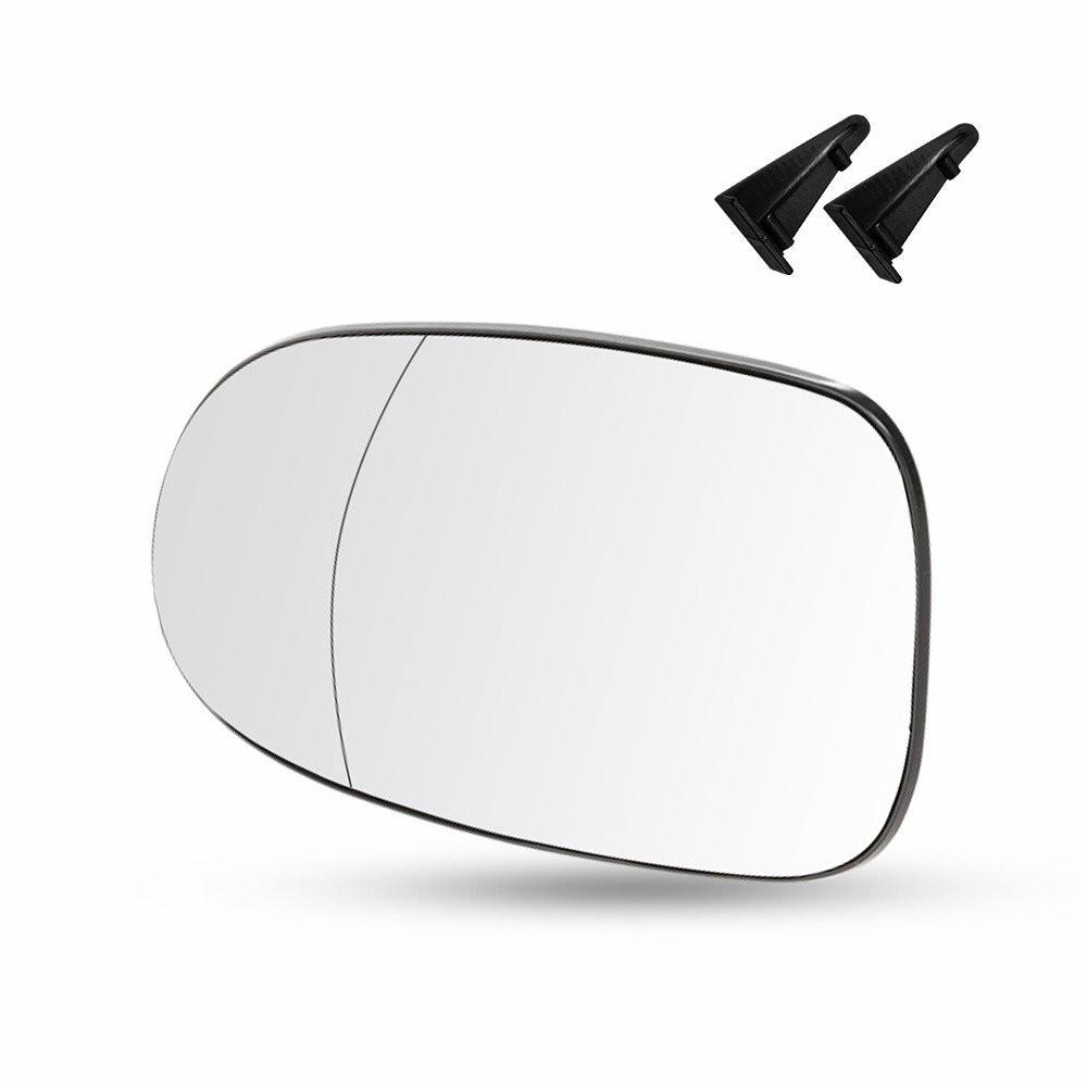 Mirror Glass Side Driver Left For 2003-06 Mercedes Benz CLK500 Base Replacement