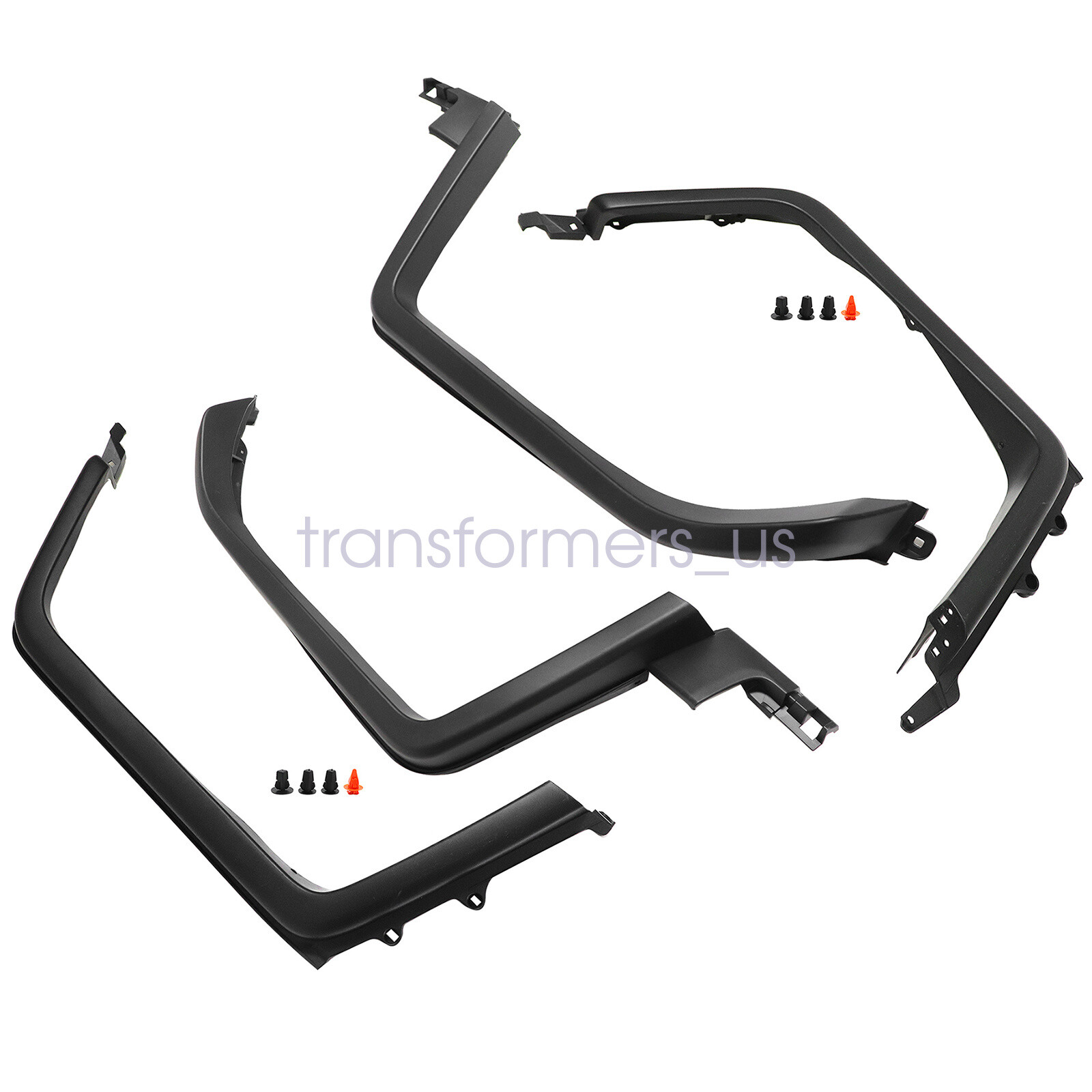 FRONT & REAR LEFT& RIGHT FLARE MOLDING FITS FOR 2007-2014 TOYOTA FJ CRUISER NEW