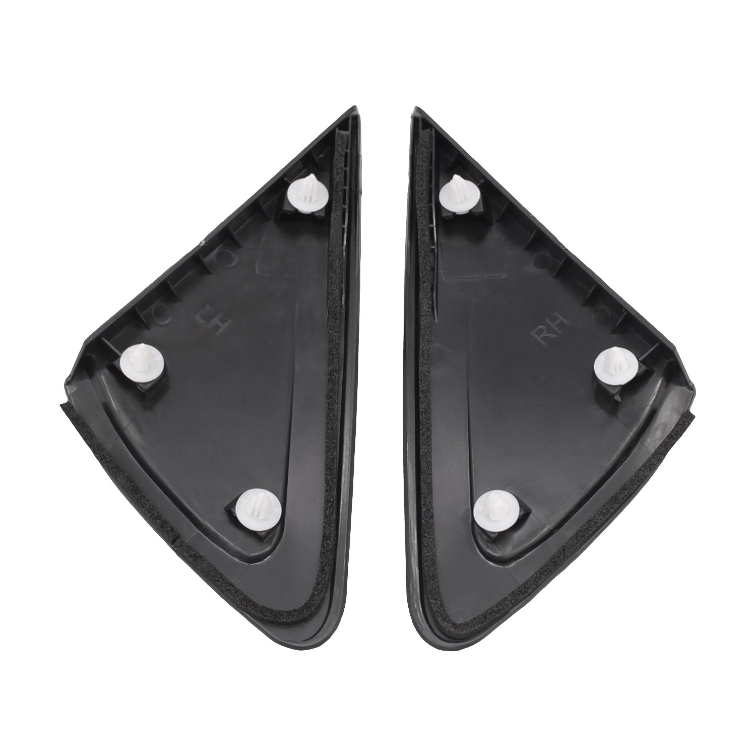 Front Left & Right Fender Trim Mirror Molding Cover for Nissan Versa 2020-2023