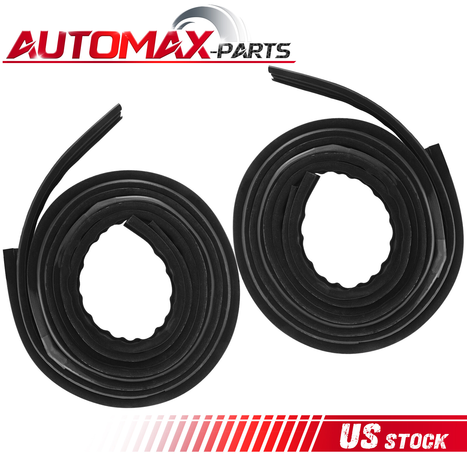 Weatherstrip Window Glass Run Channel Front for Bronco F100 F150 F250 F350 F450