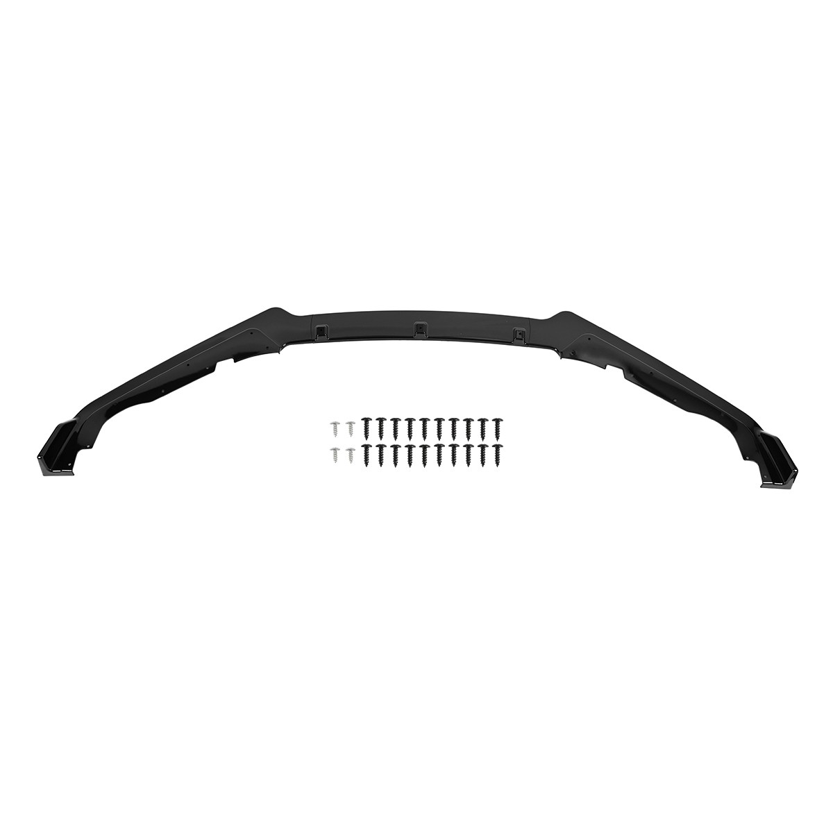 Front Bumper Splitter Lip Spoiler Fit For Subaru BRZ 2013-2016 Glossy Black ABS