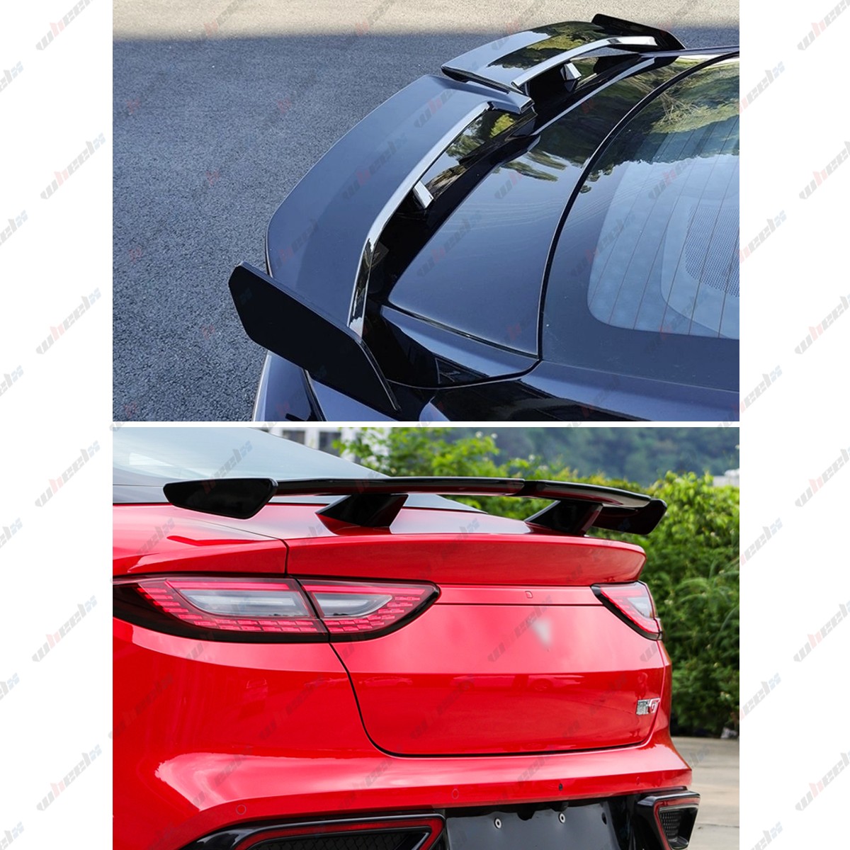 55” Gloss Black PRO Style Rear Trunk Spoiler GT Wing For Toyota Camry Corolla