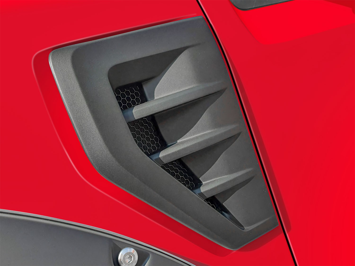 Ford F-150® 2021-2026 Air Design Cut In Truck Front Fender Vents in Satin Black