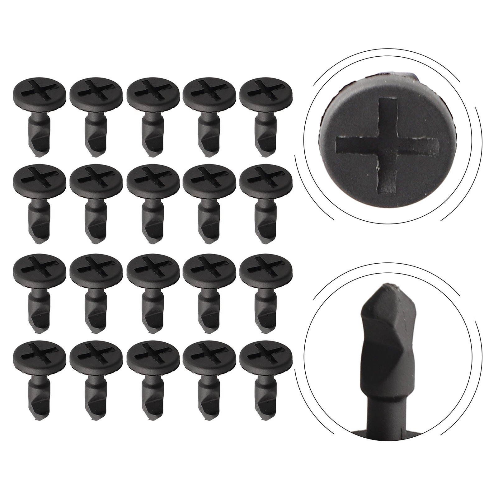 Engine Compartment Panel Clips for Porsche For Cayenne Set of 20 Perfectly Fit