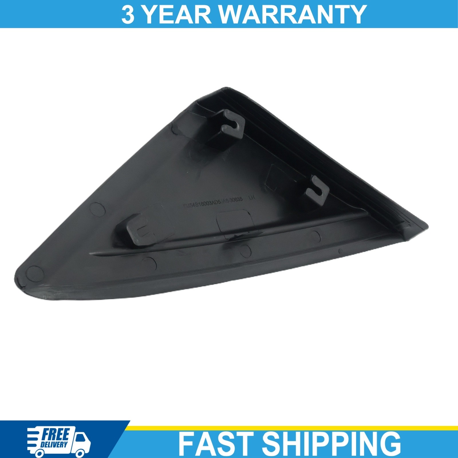 New Front Left+Right Mirror Corner Triangle Fender Cover For 2013-19 Ford Escap